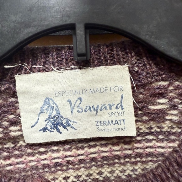 Vintage Bayard Sport Wool Sweater – Made in Switzerland - Picture 2 of 7